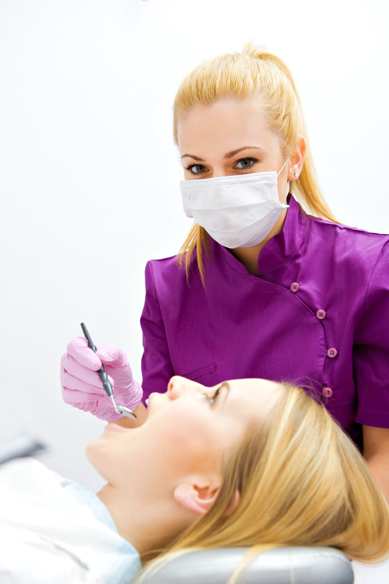 Painless Dentistry - family dental - dentist & patient